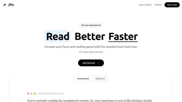 Jiffy Reader