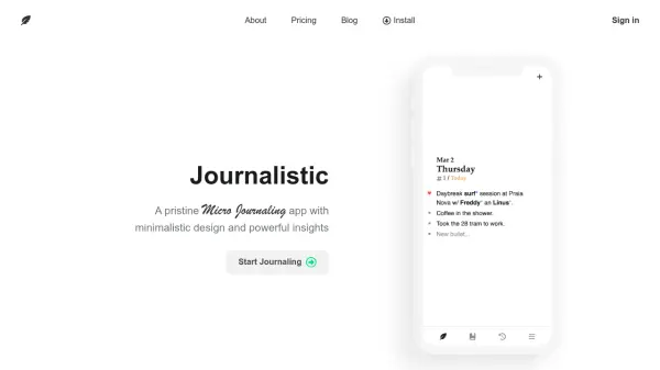 Journalistic