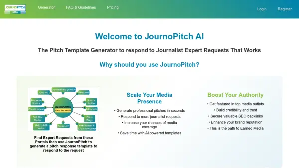 JournoPitch AI