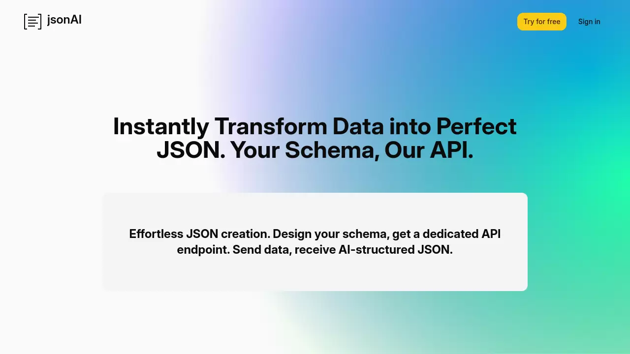 jsonAI