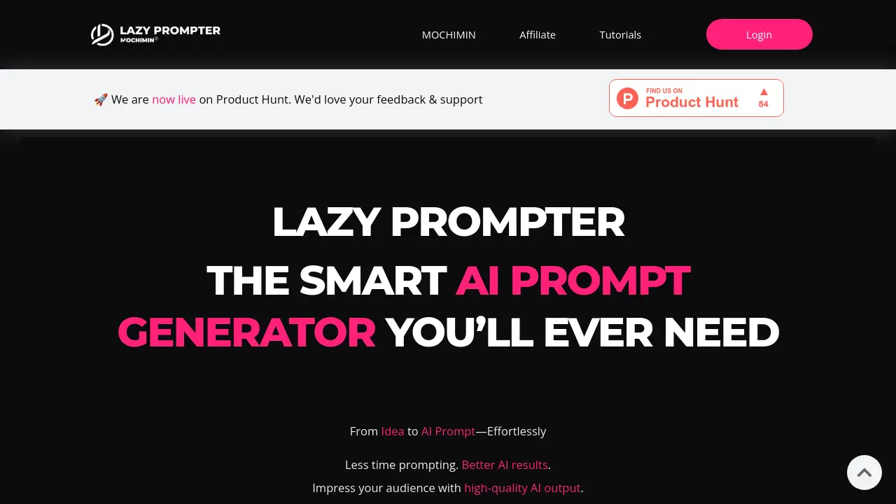 Lazy Prompter