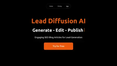 Lead Diffusion AI