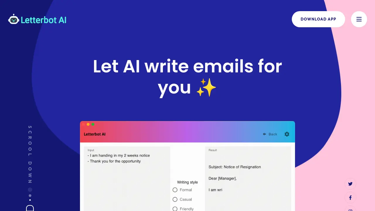 Letterbot AI