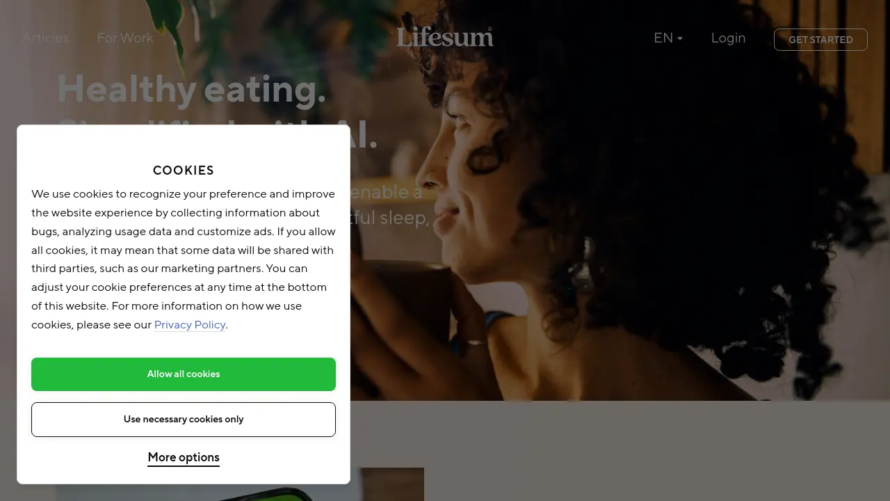 Lifesum Healthy Eating Simplified with AIPowered Nutrition Tracking