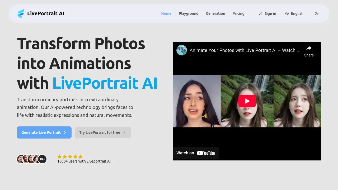 LivePortrait AI