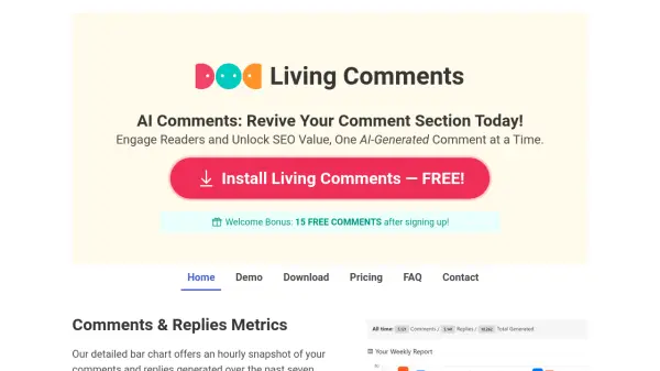 Living Comments