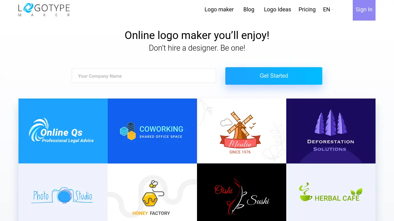 LogotypeMaker screenshot