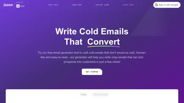 Lyzr Email Generator