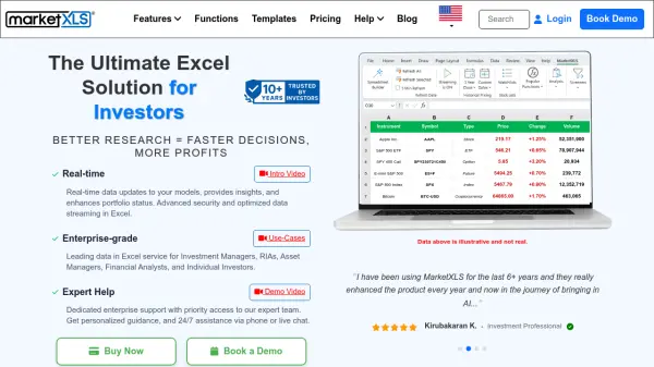 MarketXLS
