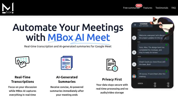 MBox AI Meet