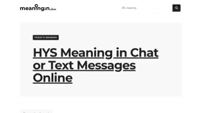 MeaningIn.Chat