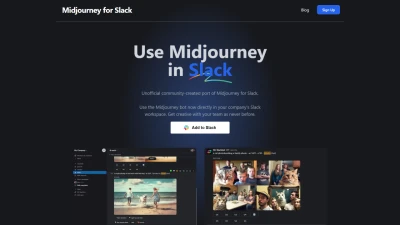 Midjourney for Slack