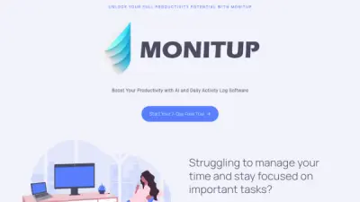 MonitUp AI Time Tracker