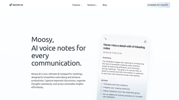 Moosy.ai