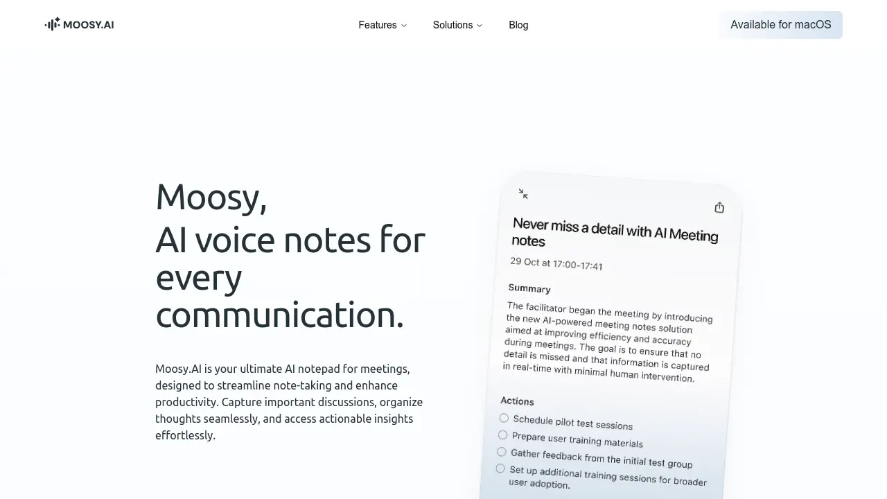 Moosy.ai
