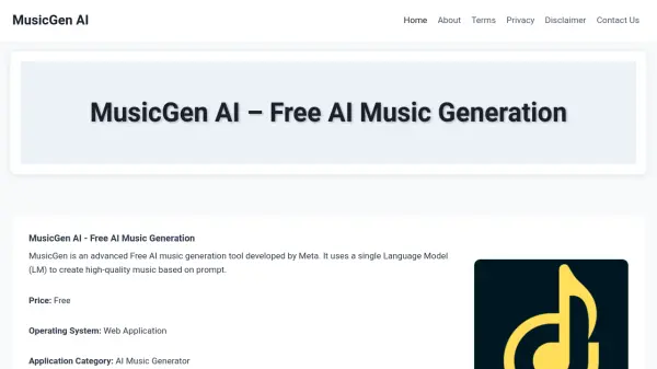 MusicGen AI