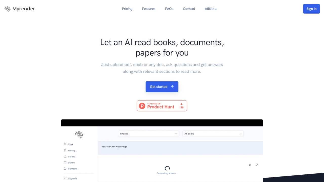 Myreader AI