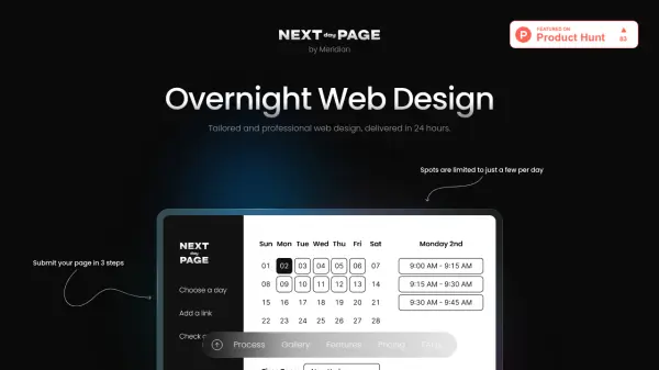 Next Day Page