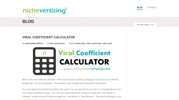 Nichevertising