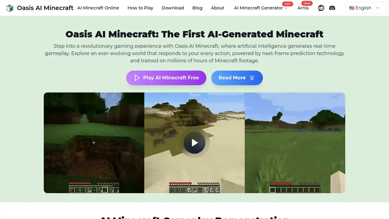 Oasis AI Minecraft