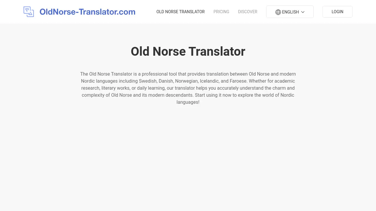 Old Norse Translator