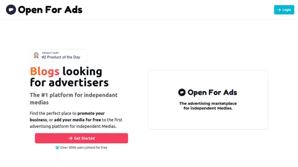 Open for Ads