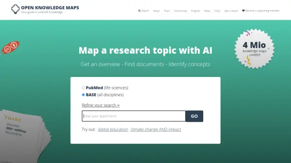 Open Knowledge Maps