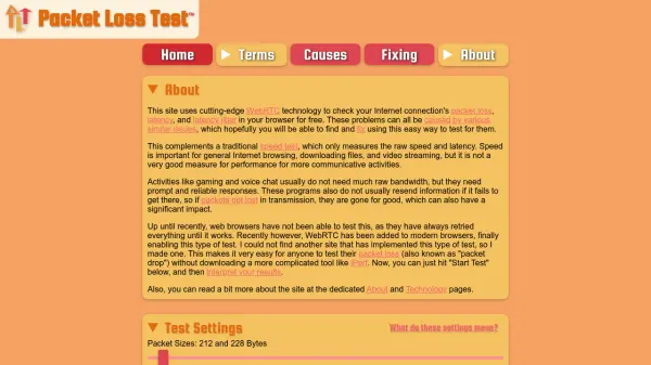 Packet Loss Test