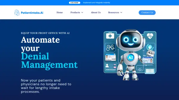 PatientIntake AI