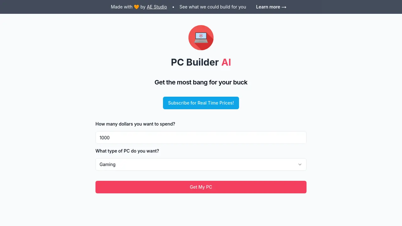 PC Builder AI