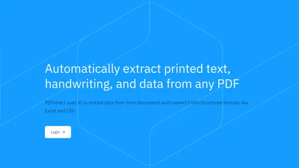 PDFxtract screenshot