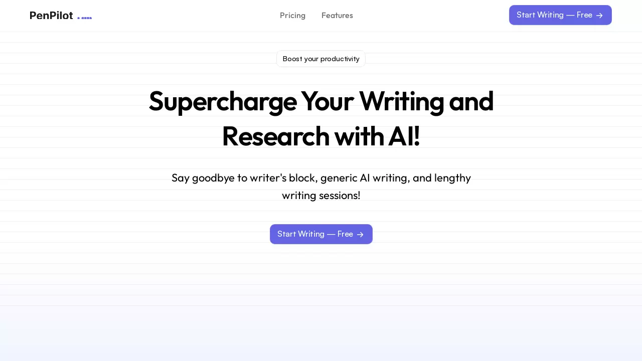 PenPilot AI