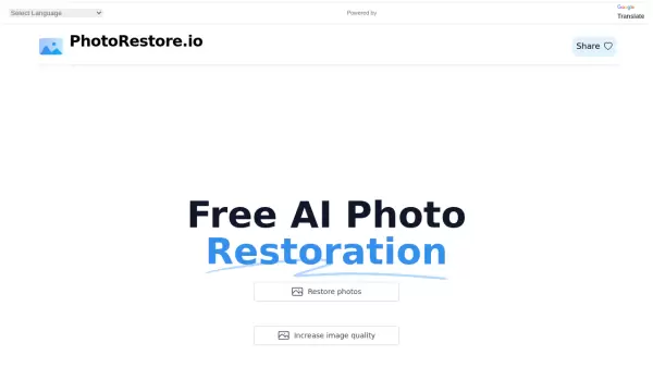 PhotoRestore.io