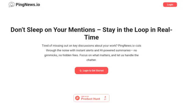 PingNews.io