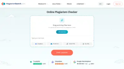 PlagiarismSearch.com