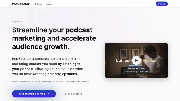 PodBooster