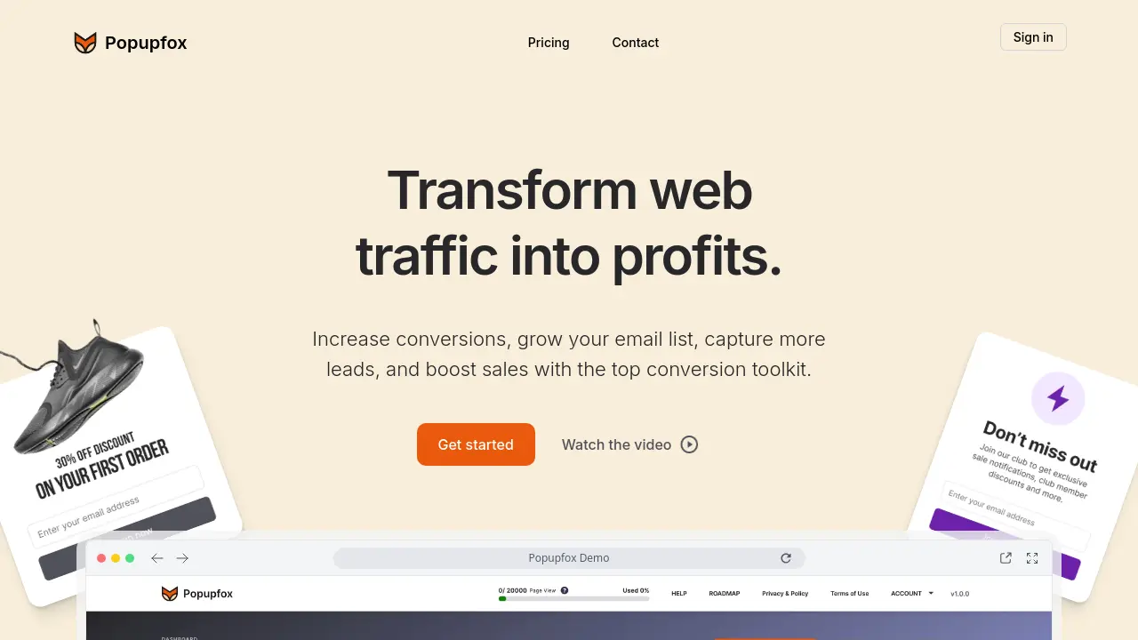 Popupfox