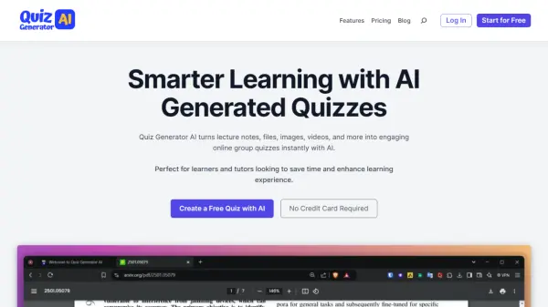 Quiz Generator AI