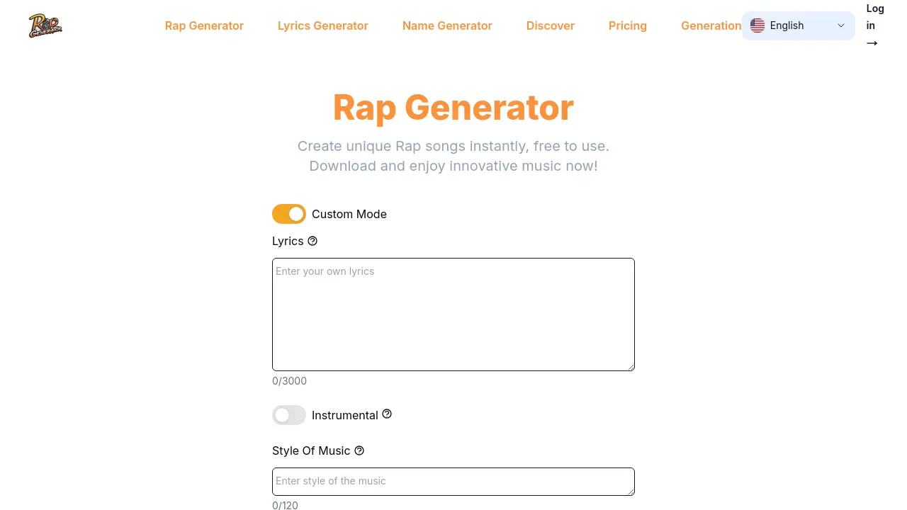 Rap Generator