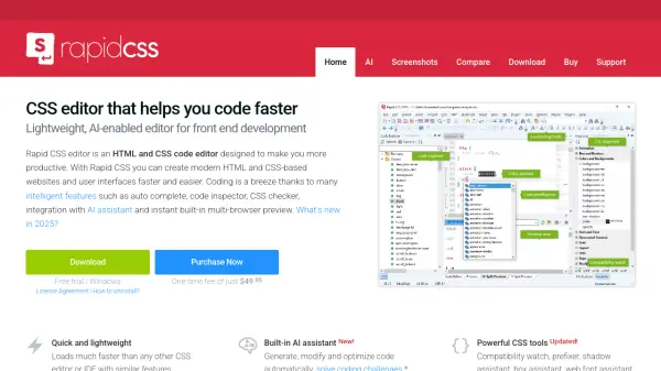 Rapid CSS Editor