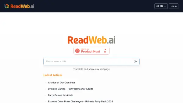 ReadWeb.ai