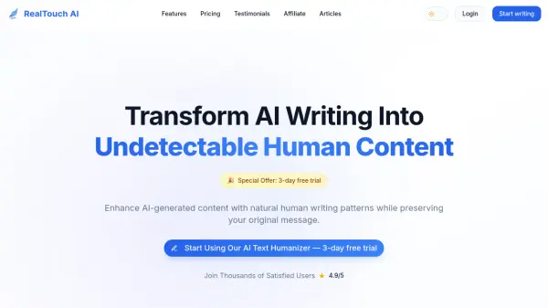 RealTouch AI