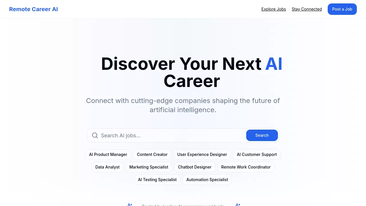 Remote Career AI