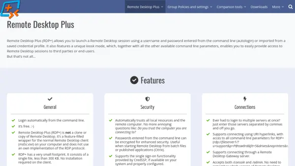 Remote Desktop Plus
