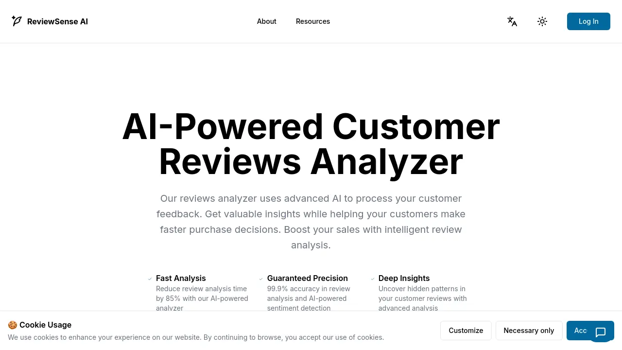 ReviewSense AI