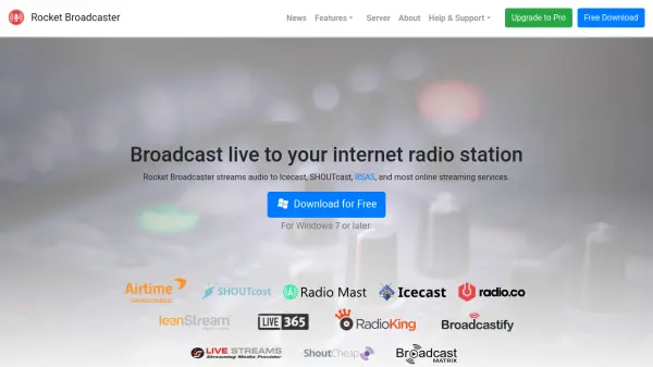 Rocket Broadcaster