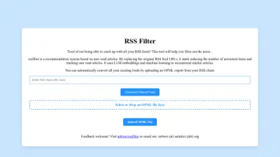 RSS Filter