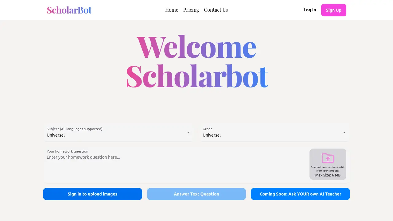 ScholarBot