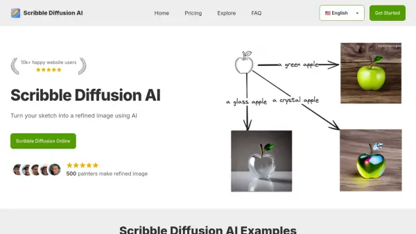 Scribble Diffusion AI