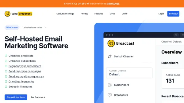 sendbroadcast.net